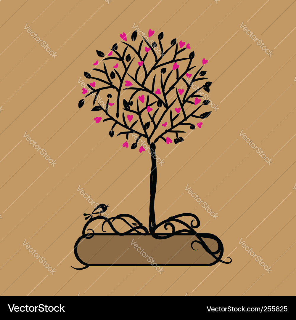 Tree Royalty Free Vector Image - VectorStock
