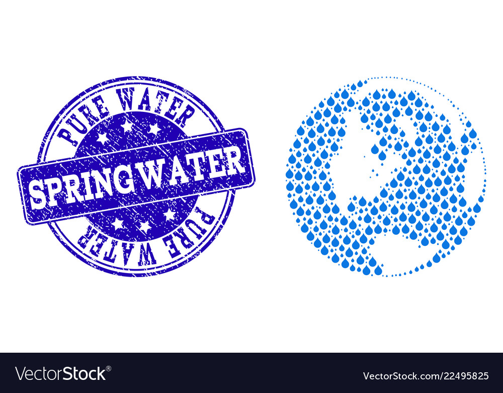 Water Tear World Map