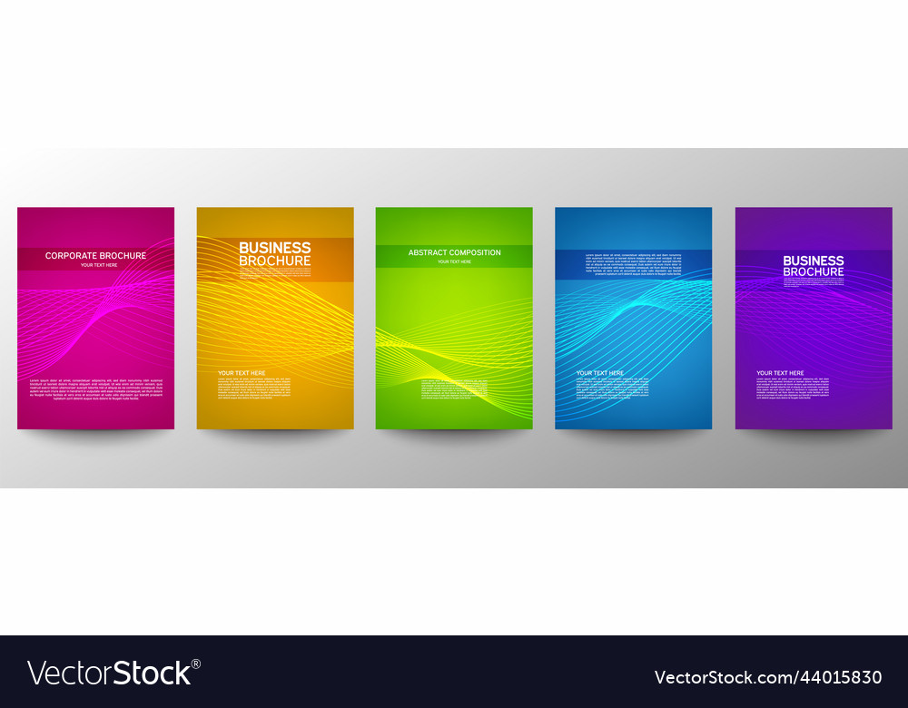 Cover geometric minimal set abstract line pattern vector image Cover geometric minimal set abstract line pattern