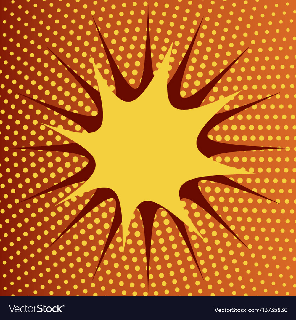 Dynamic Pop Art Background