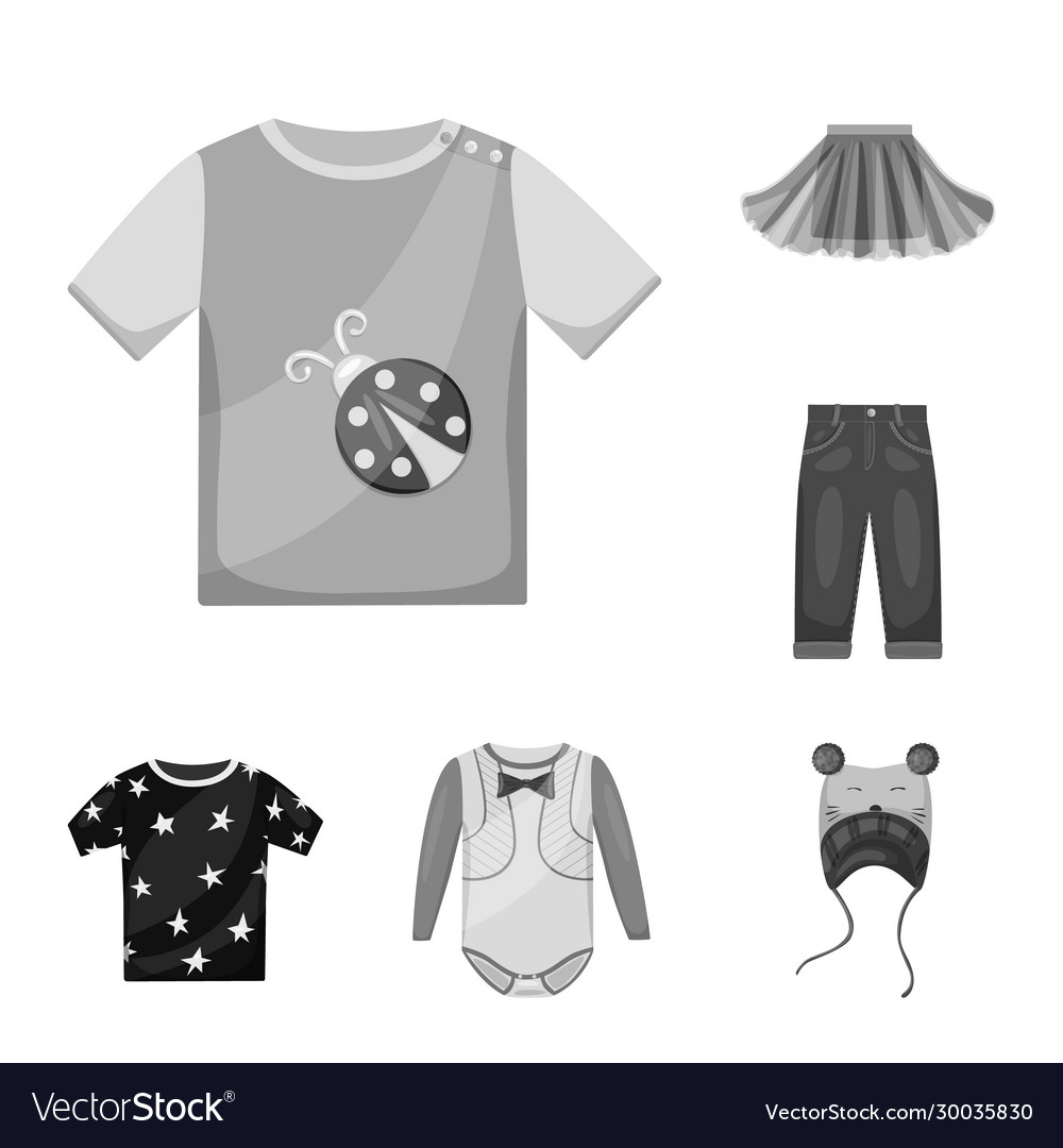 Isolated object cloth and apparel icon