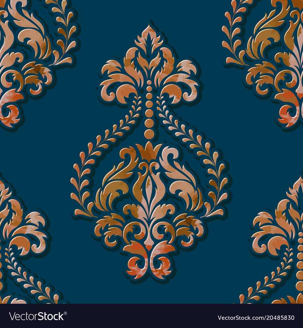 Volumetric Damask Pattern Element