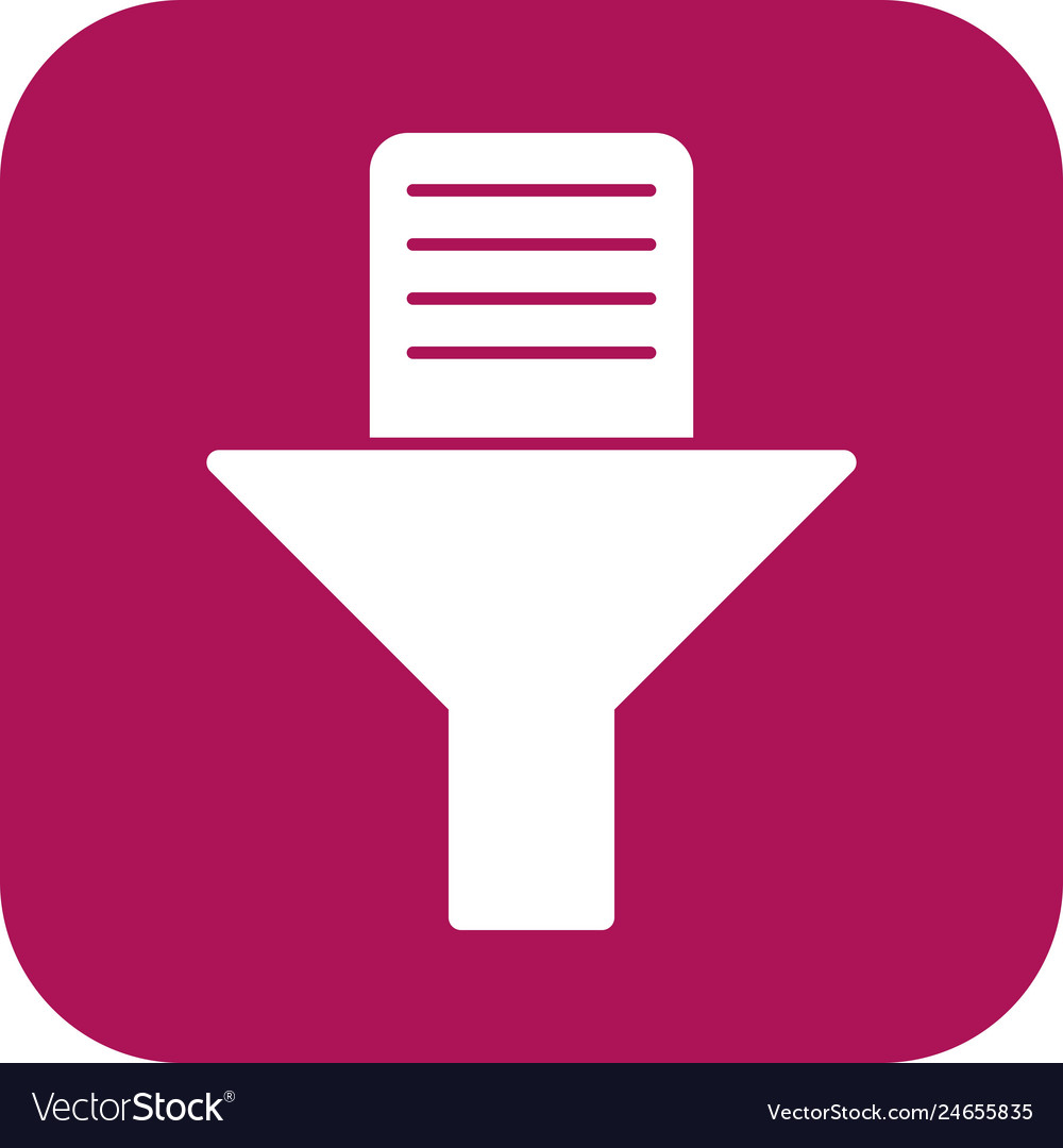 Document filter icon