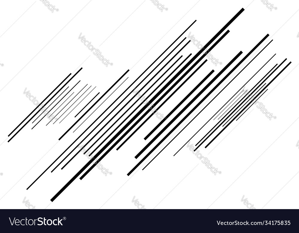 Dynamic diagonal and slanting lines element