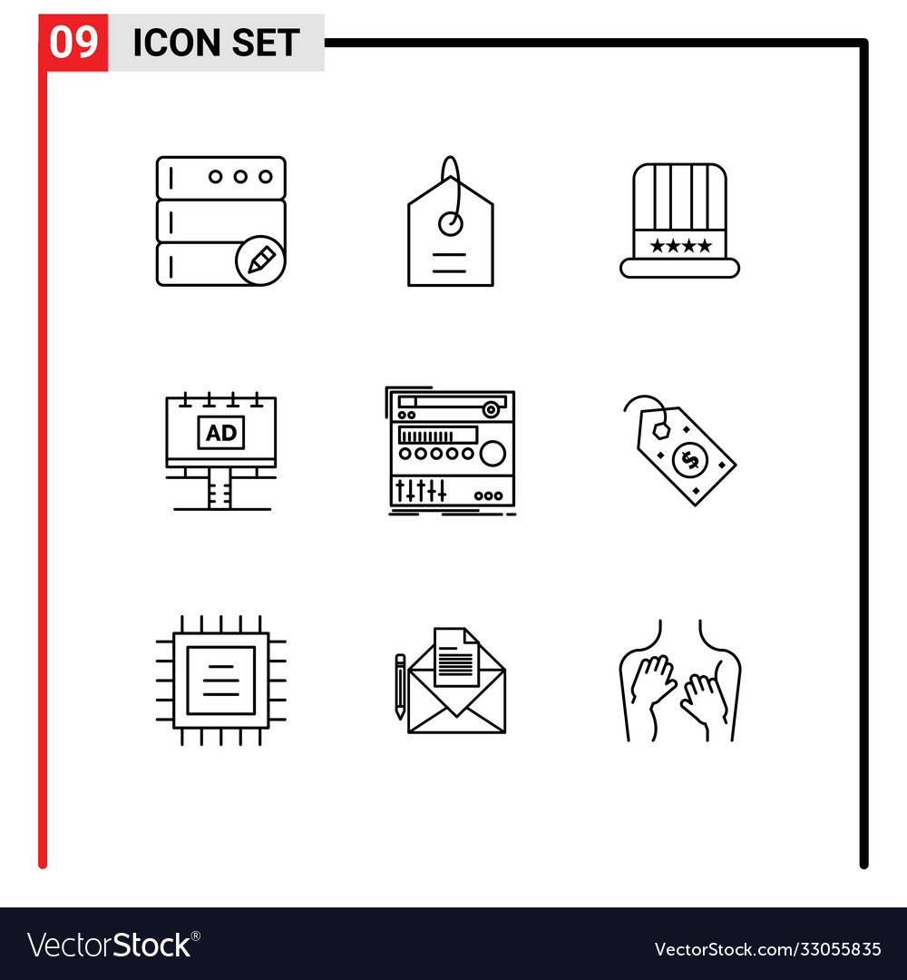 Outline pack 9 universal symbols module