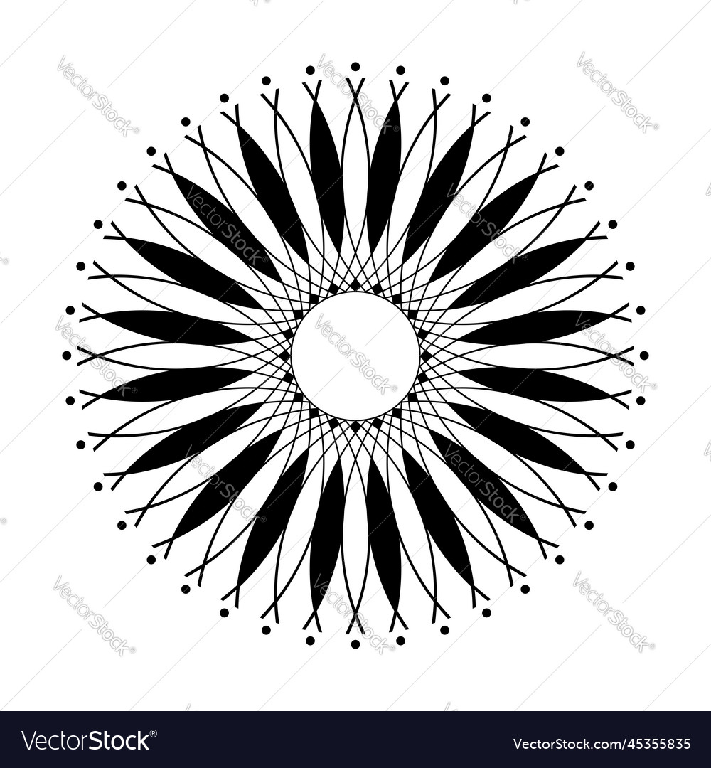 Radial Circle Pattern