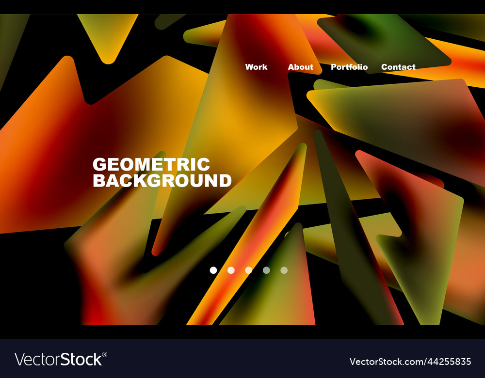 Shards shape composition abstract background web Vector Image Shards shape composition abstract background web