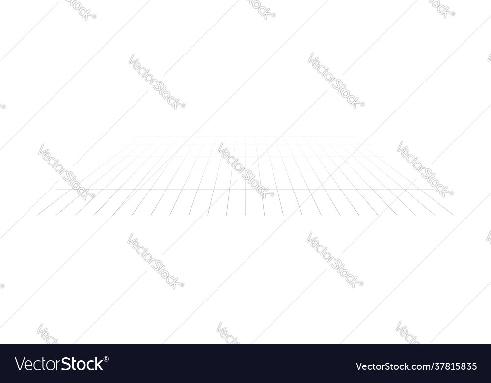 Tilted skew 3d grid mesh