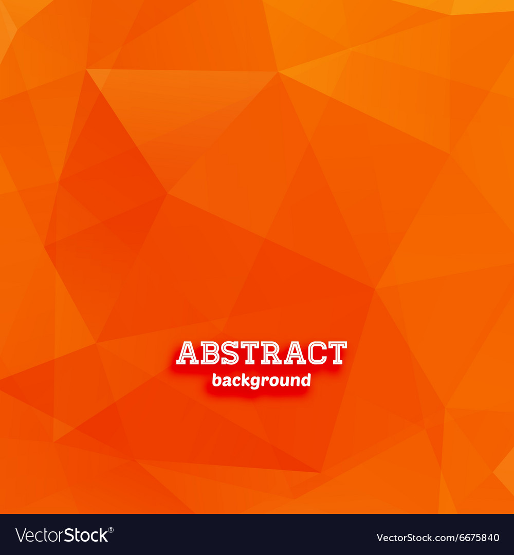 Abstract triangular background