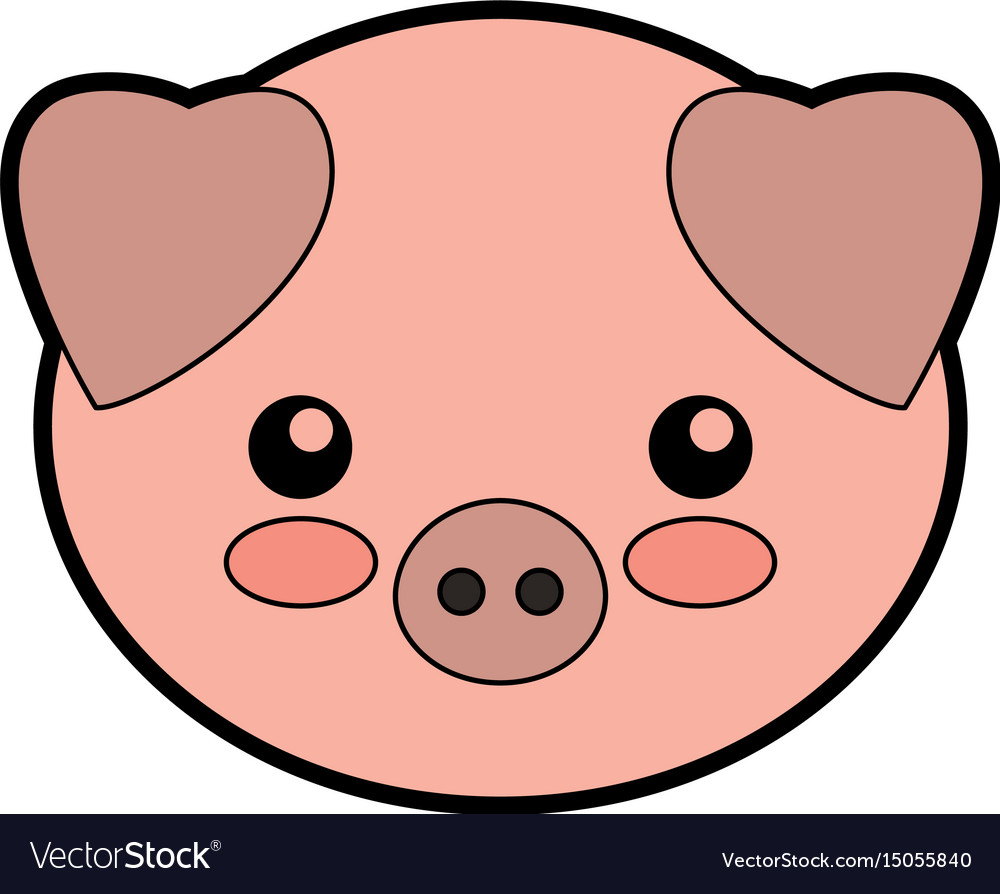 Cute pork cartoon