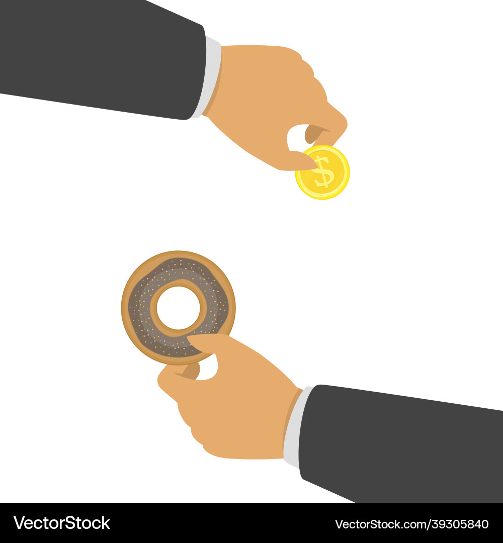 Donut Royalty Free Vector Image - VectorStock