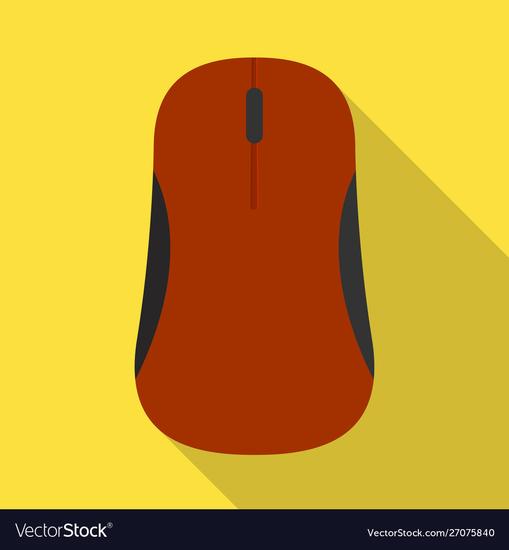 Isolated object mouse and hand logo collection