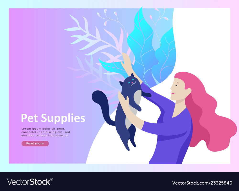 Set of landing page templates with symbol vector image Set of landing page templates with symbol