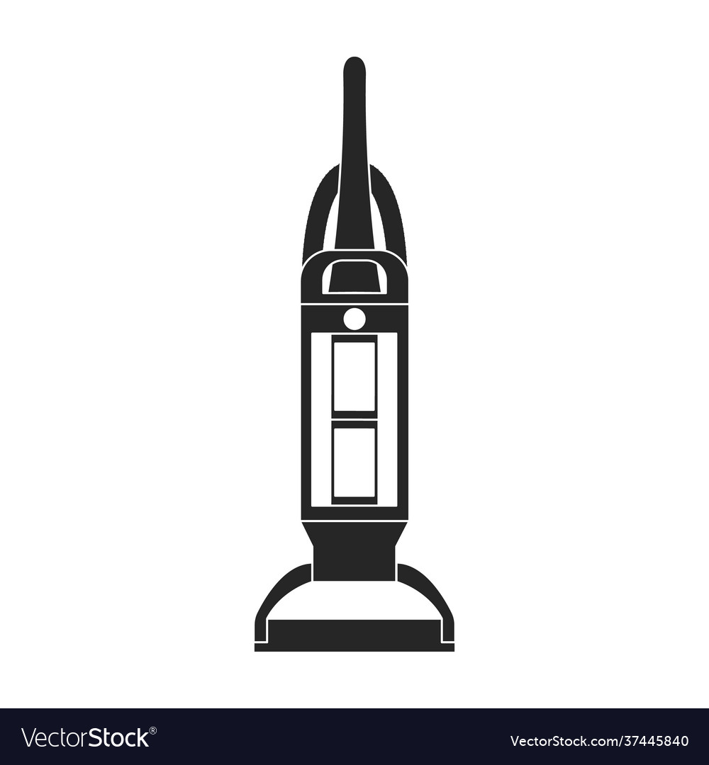 Vacuum cleaner black icon