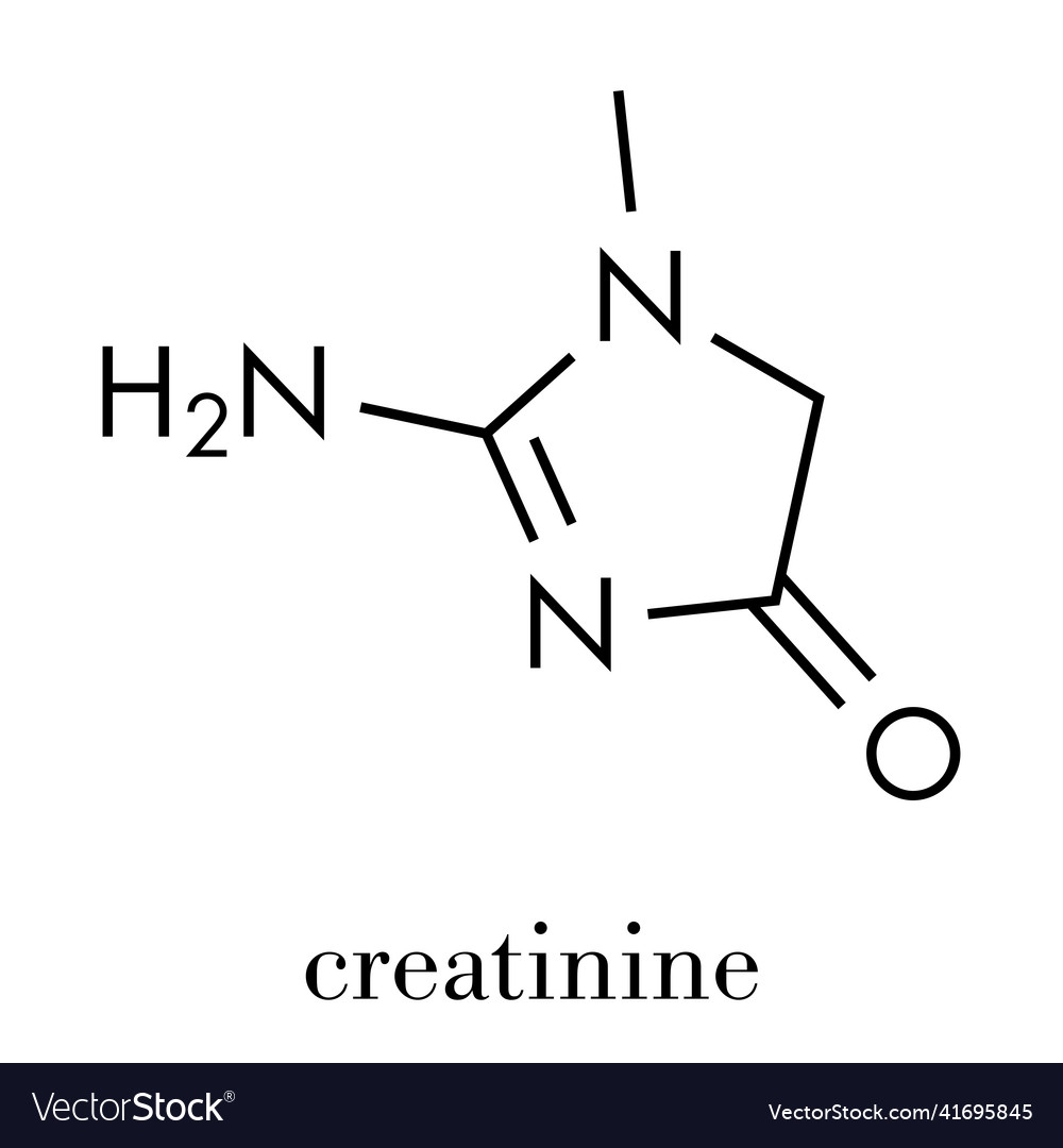 creatinine-molecule-creatine-breakdown-product-vector-image