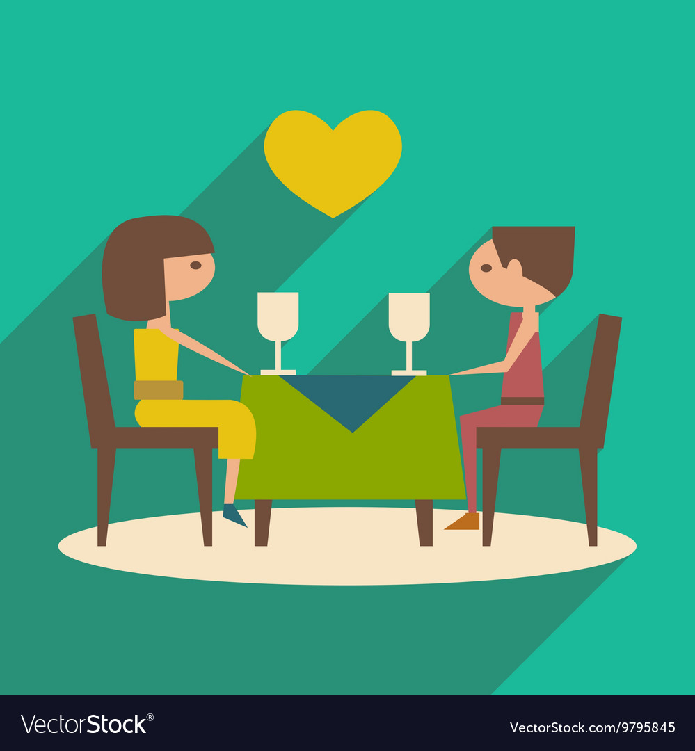 Flat with shadow icon and mobile application