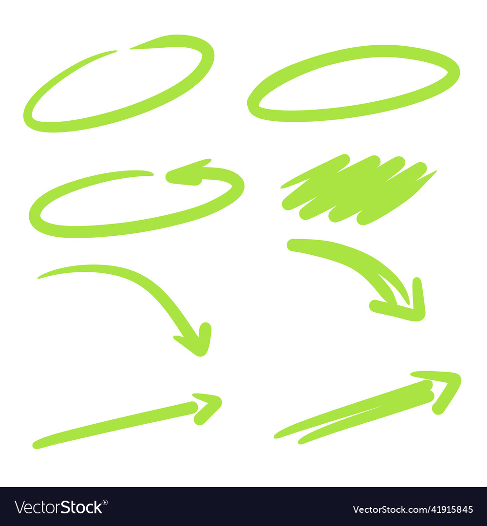 Green arrow abstract rectangular shape vector image Green arrow abstract rectangular shape