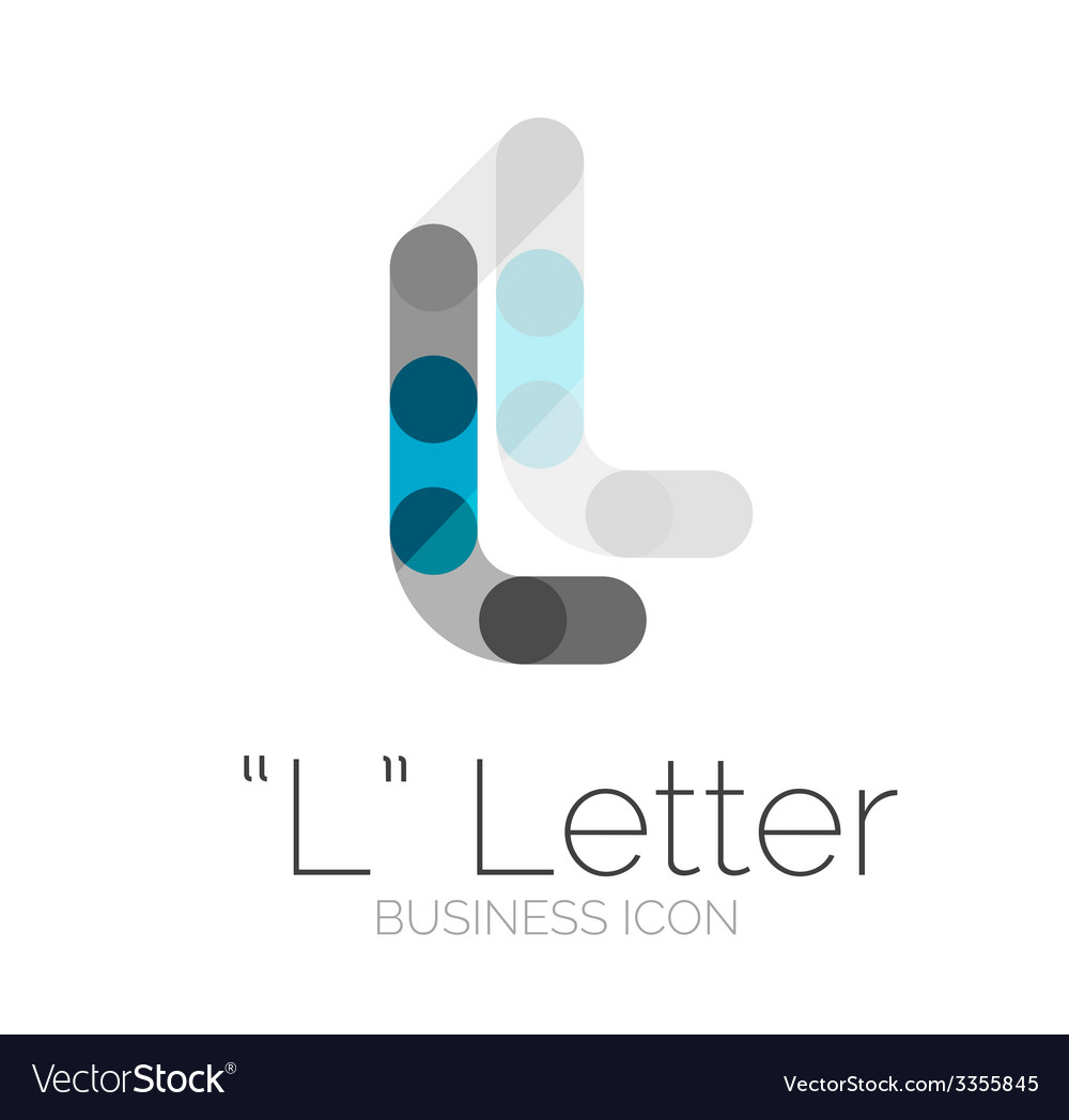 Minimal font or letter logo design