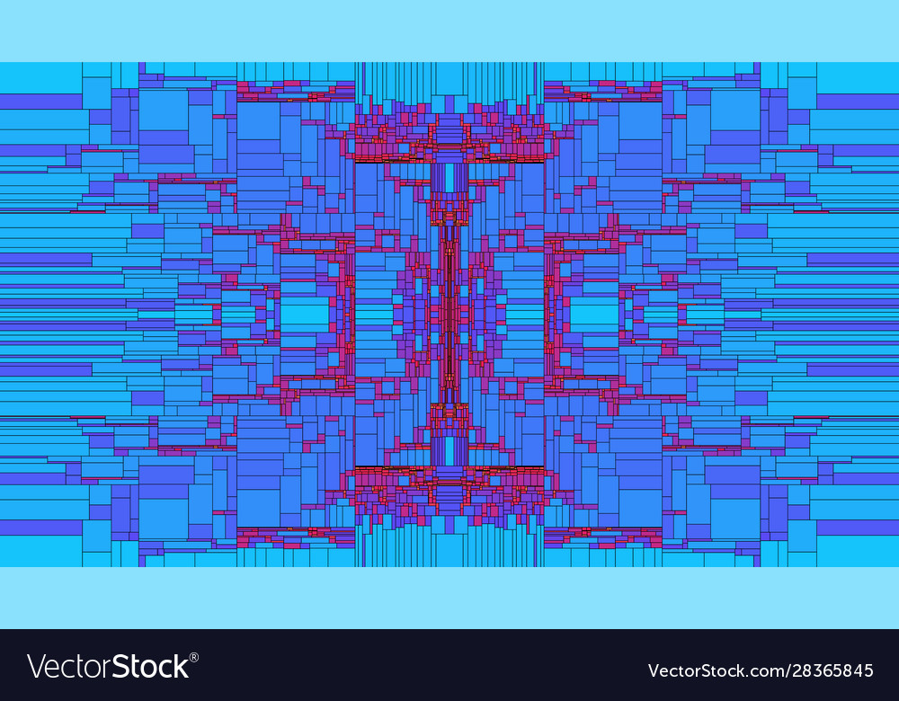 Rectangle shapes structure background vector image Rectangle shapes structure background