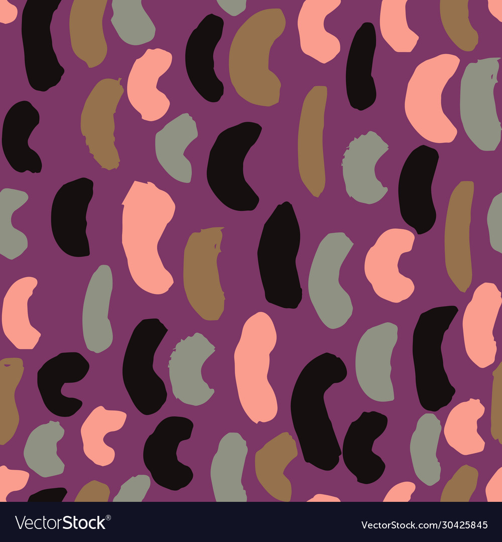 Seamless pattern with textured strokes vector image Seamless pattern with textured strokes