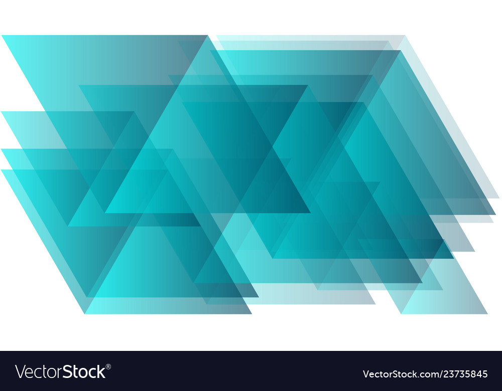 Triangle shapes random transparent gradient