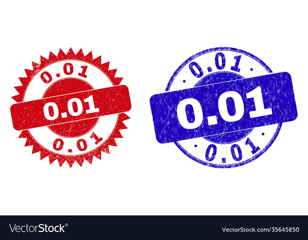 001 rounded and rosette stamps with corroded