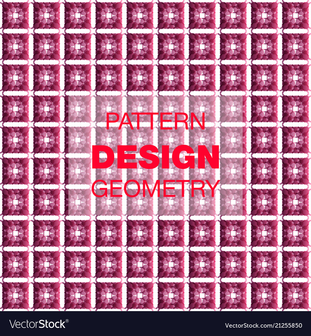 Abstract geometric pattern with lines rhombuses