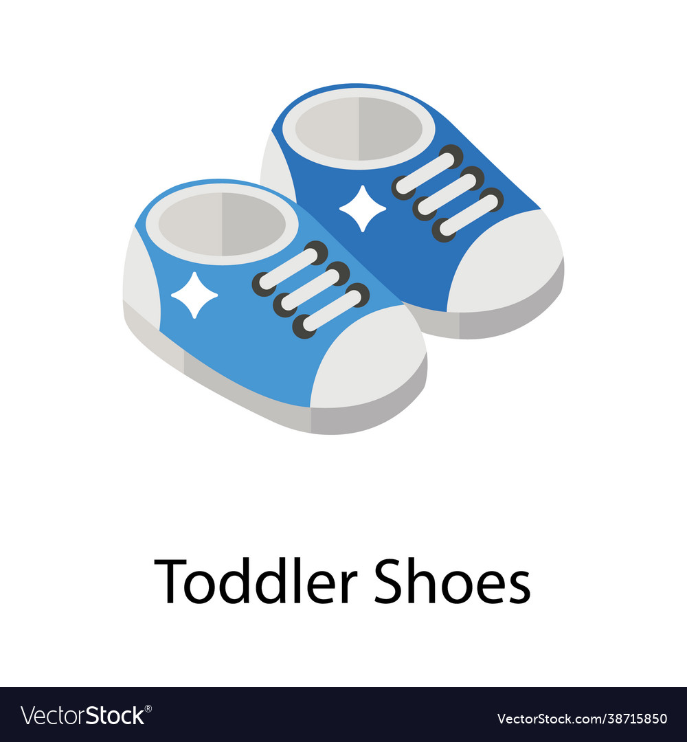 Baby shoes Royalty Free Vector Image VectorStock