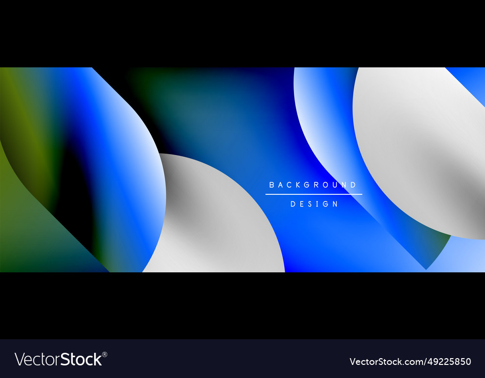 Bright color circle and round element minimal Vector Image Bright color circle and round element minimal