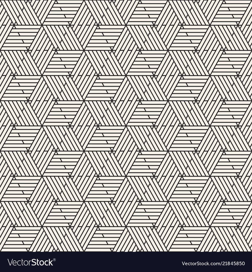 Geometric Line Tiling Pattern