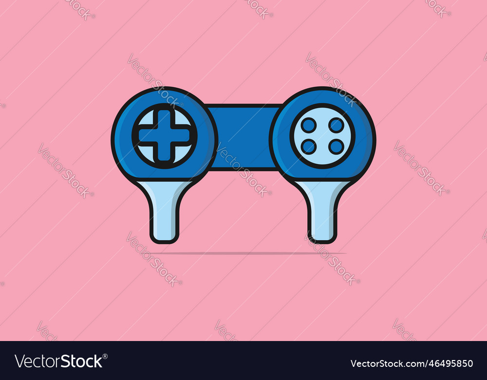 Joystick controller buttons in lollipops stick