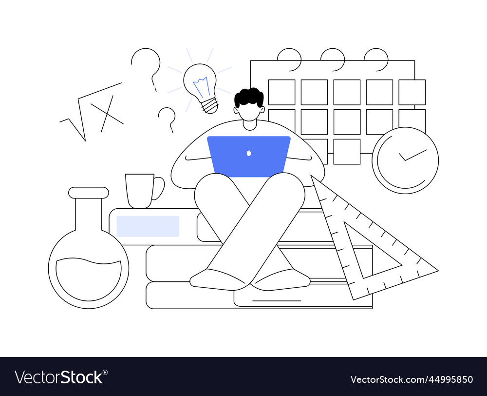 Learning abstract concept vector image Learning abstract concept