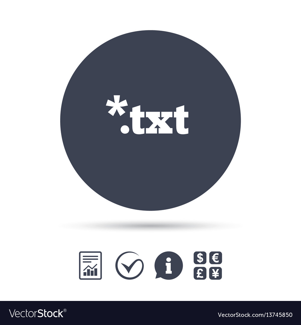 Text file icon download txt doc button