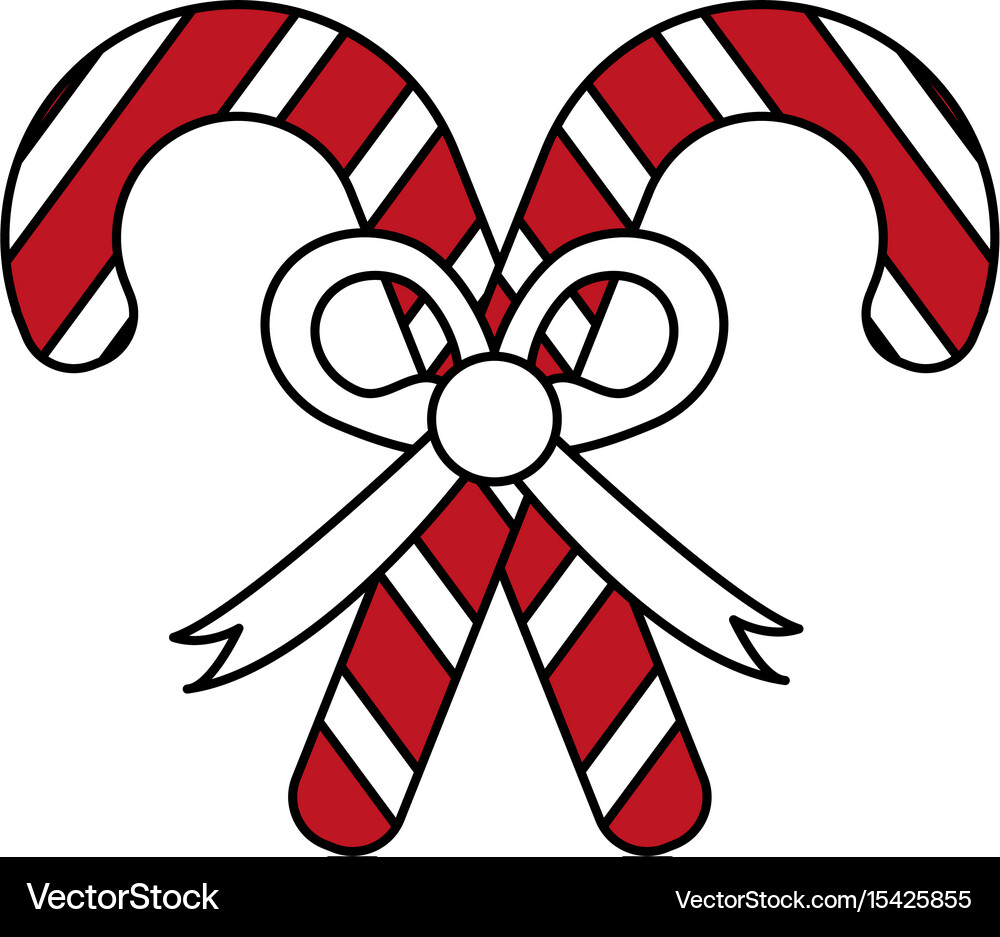 Candy cane design Royalty Free Vector Image - VectorStock