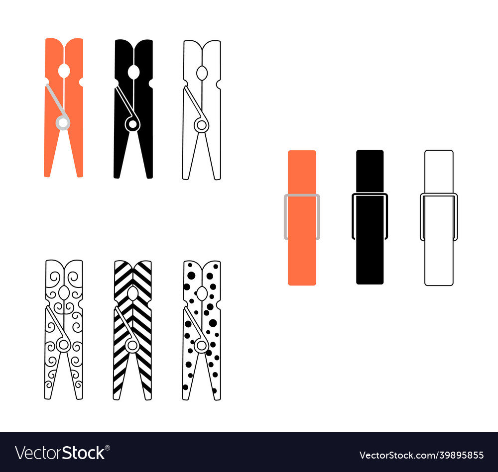 Laundry Clothespin Icon