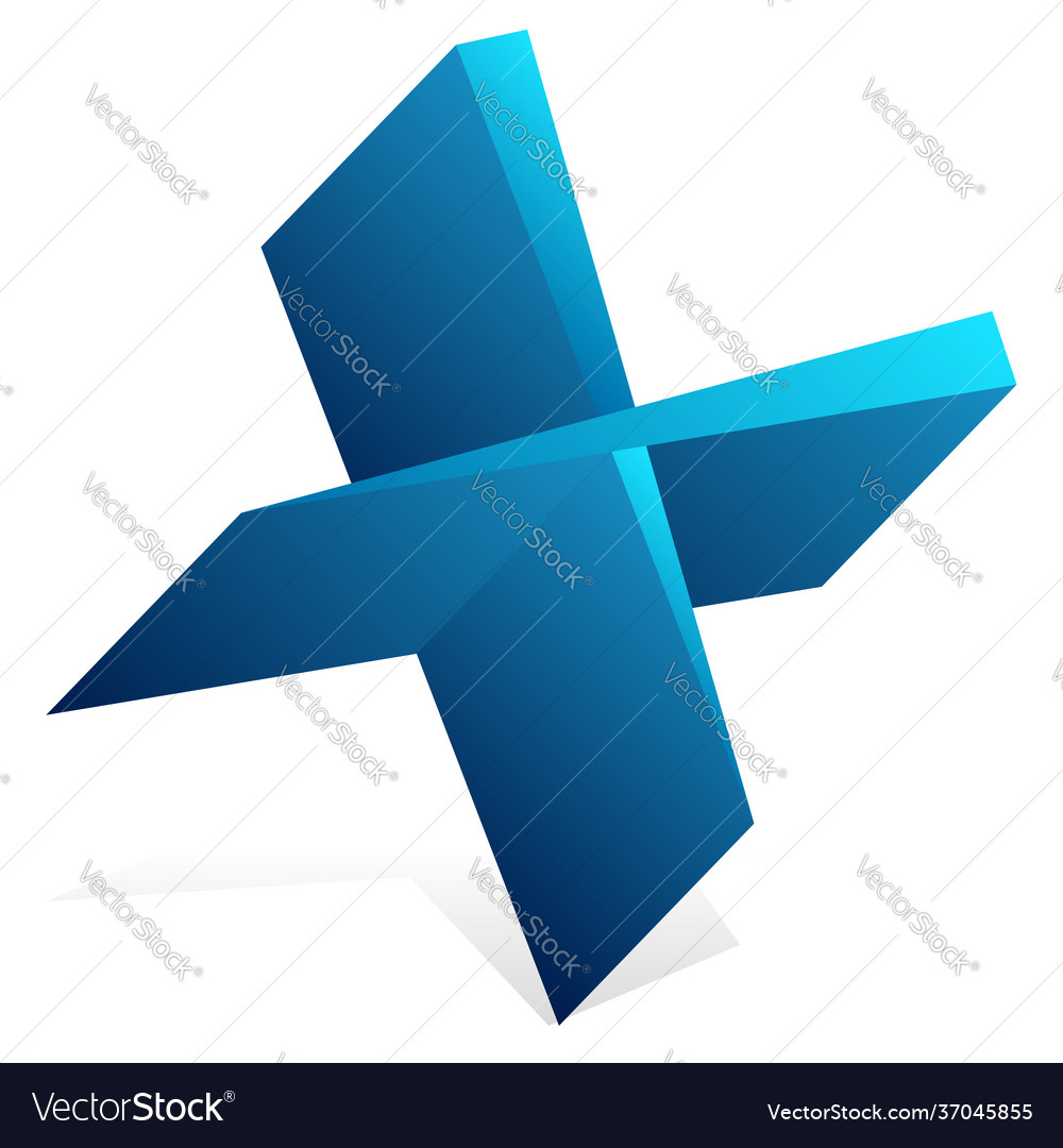 Plus cross sign mathematics math concepts add vector image Plus cross sign mathematics math concepts add