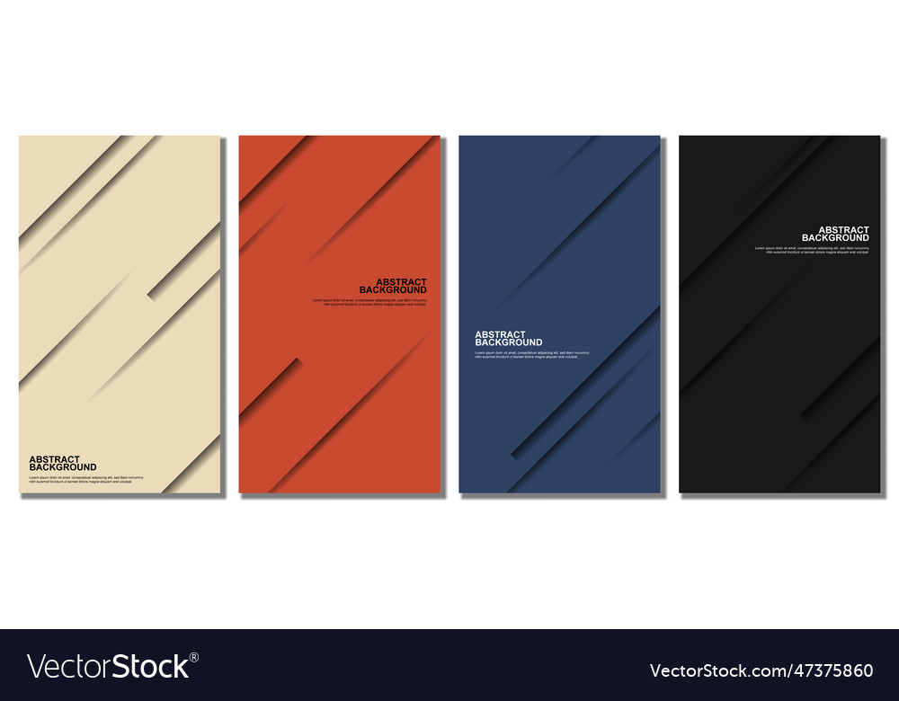 Abstract shadow lines set background