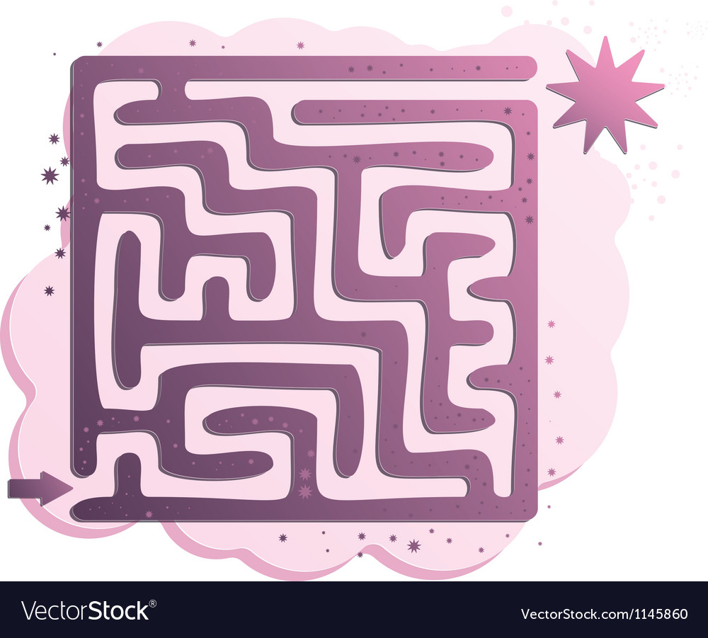 Intricate Maze Pattern