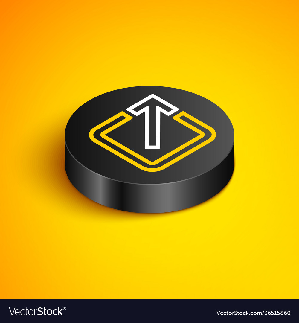 Isometric line open in new window icon isolated vector image Isometric line open in new window icon isolated