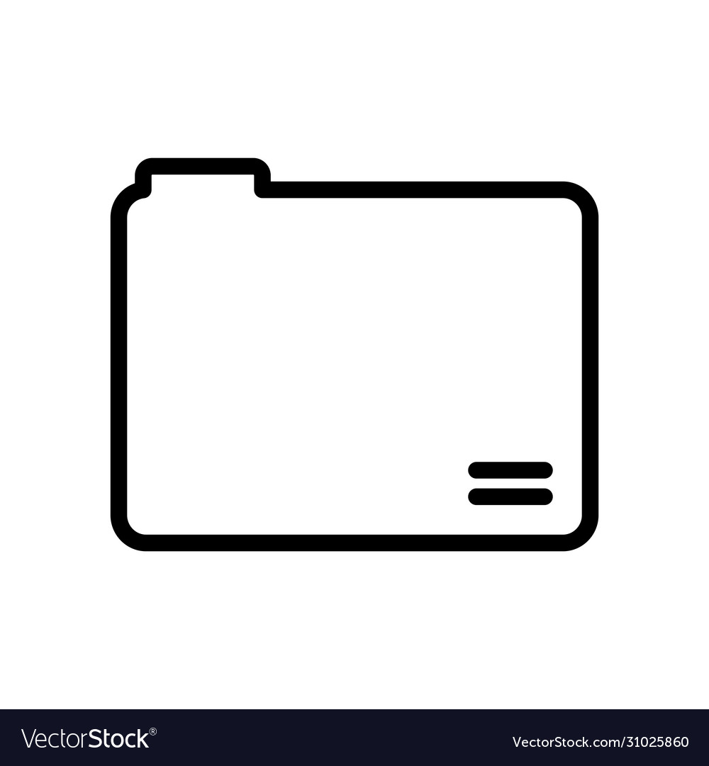User interface concept document symbol folder