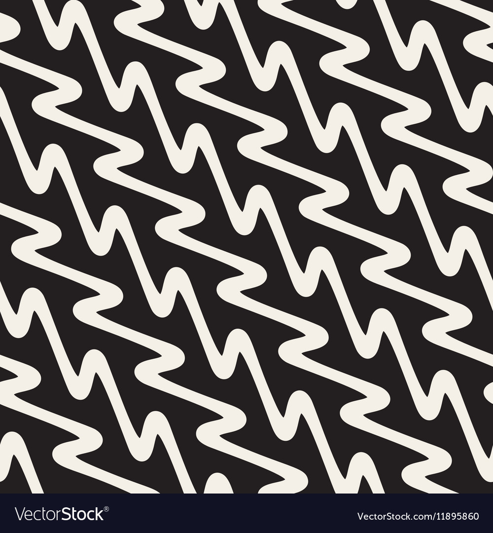 Wavy Diagonal Lines Pattern