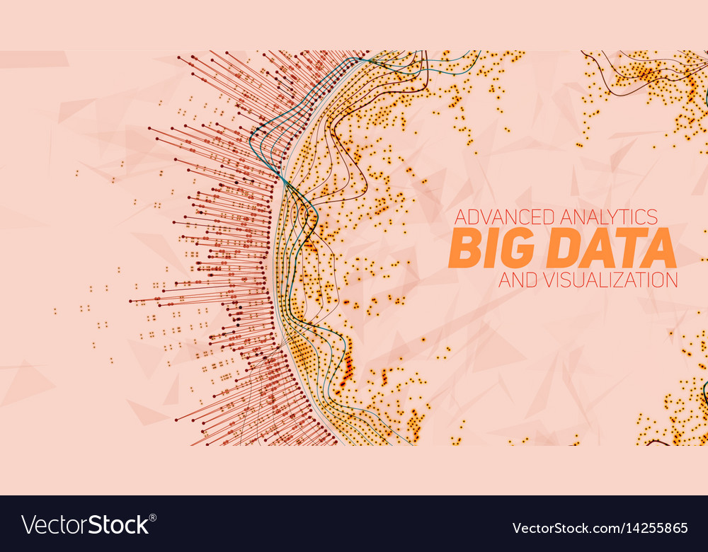 Big data circular visualization
