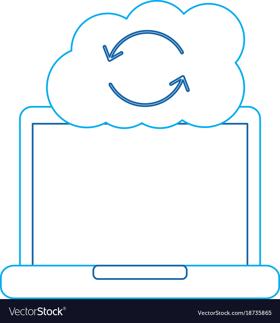 Cloud storage device laptop with data base