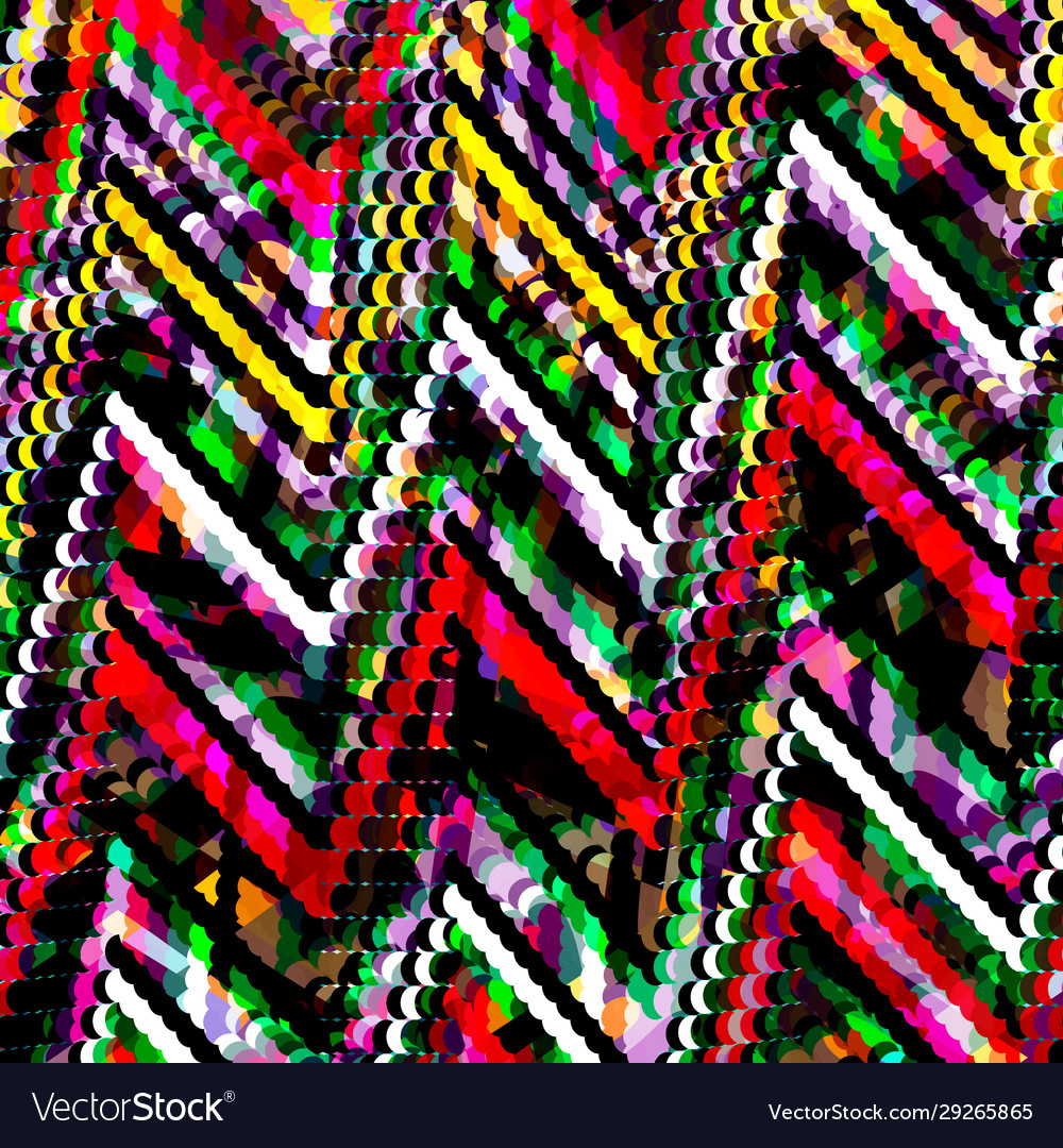 Geometric abstract pattern in ethnic style