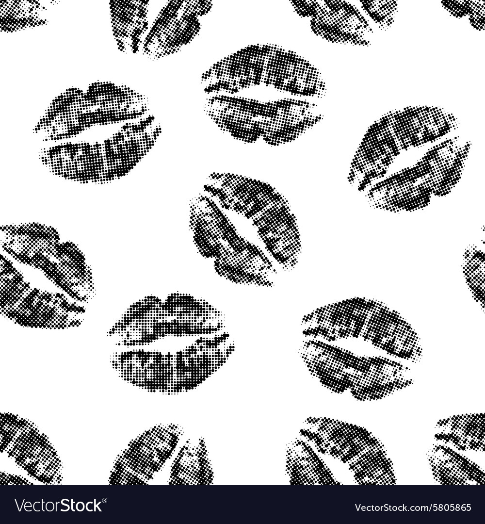 Halftone lips