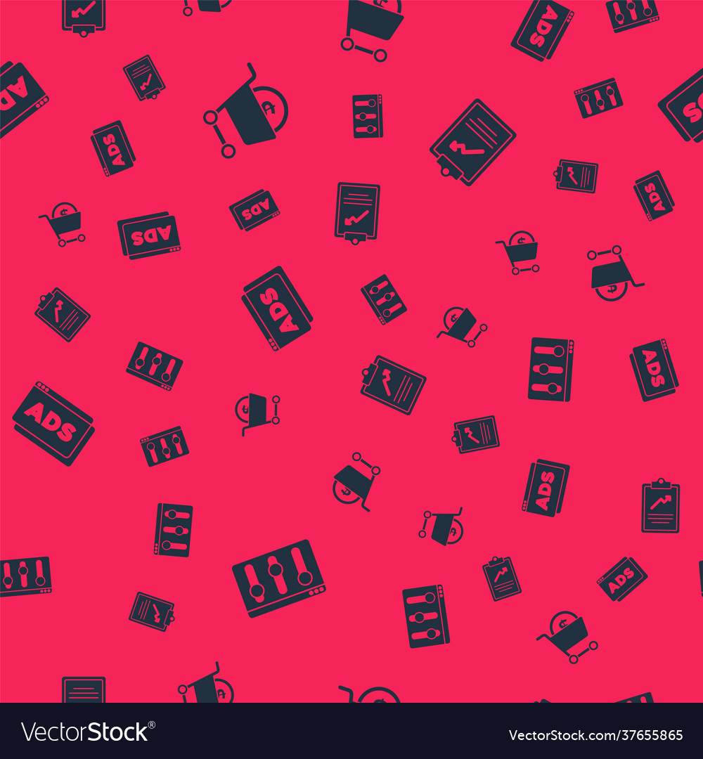 Set browser setting shopping cart and dollar vector image Set browser setting shopping cart and dollar