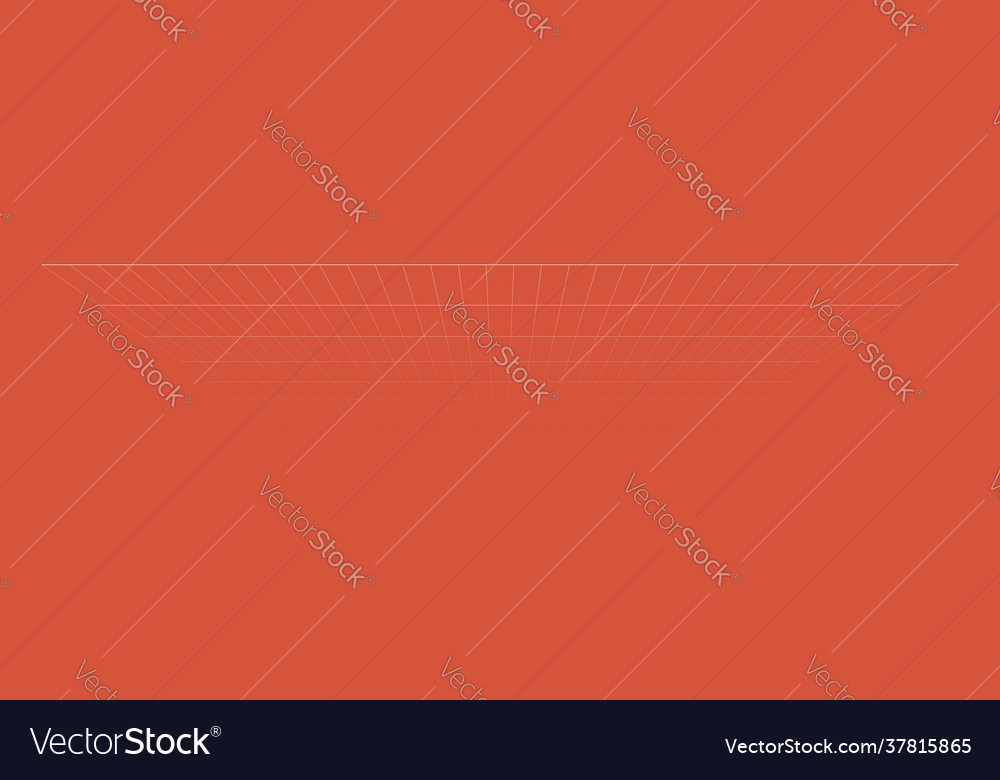 Tilted skew 3d grid mesh