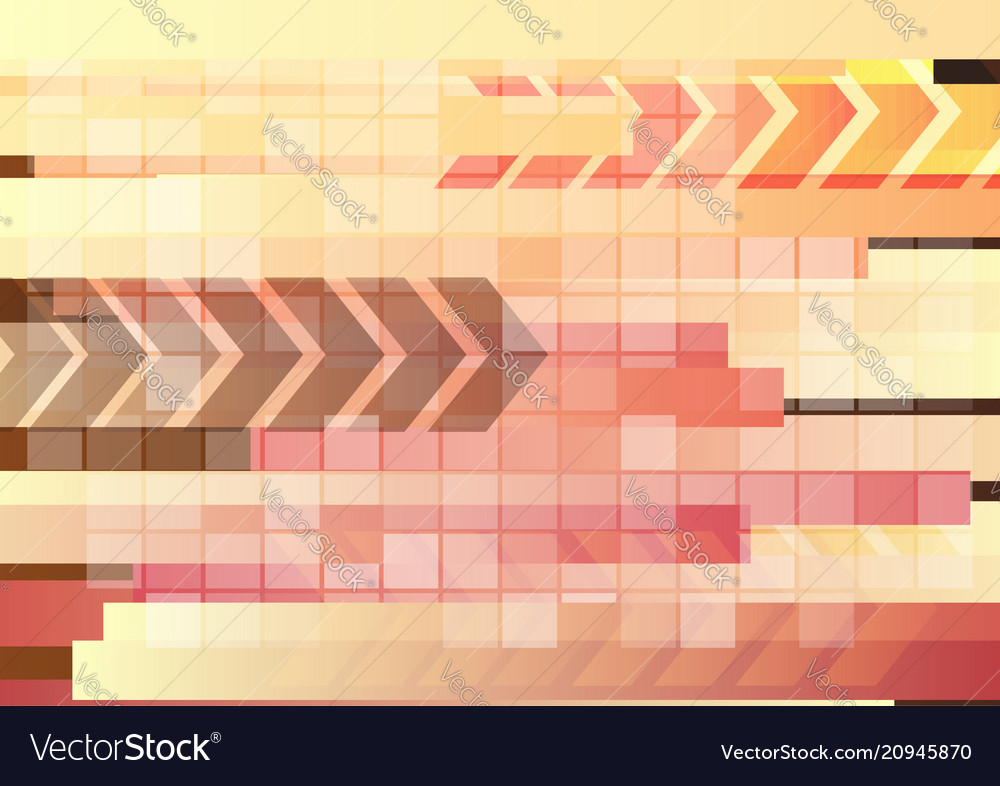 Abstract digital light background with arrows vector image Abstract digital light background with arrows