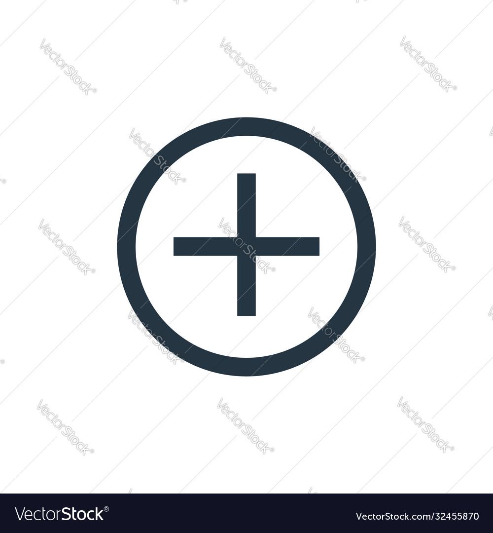 Add Icon - Outline Style
