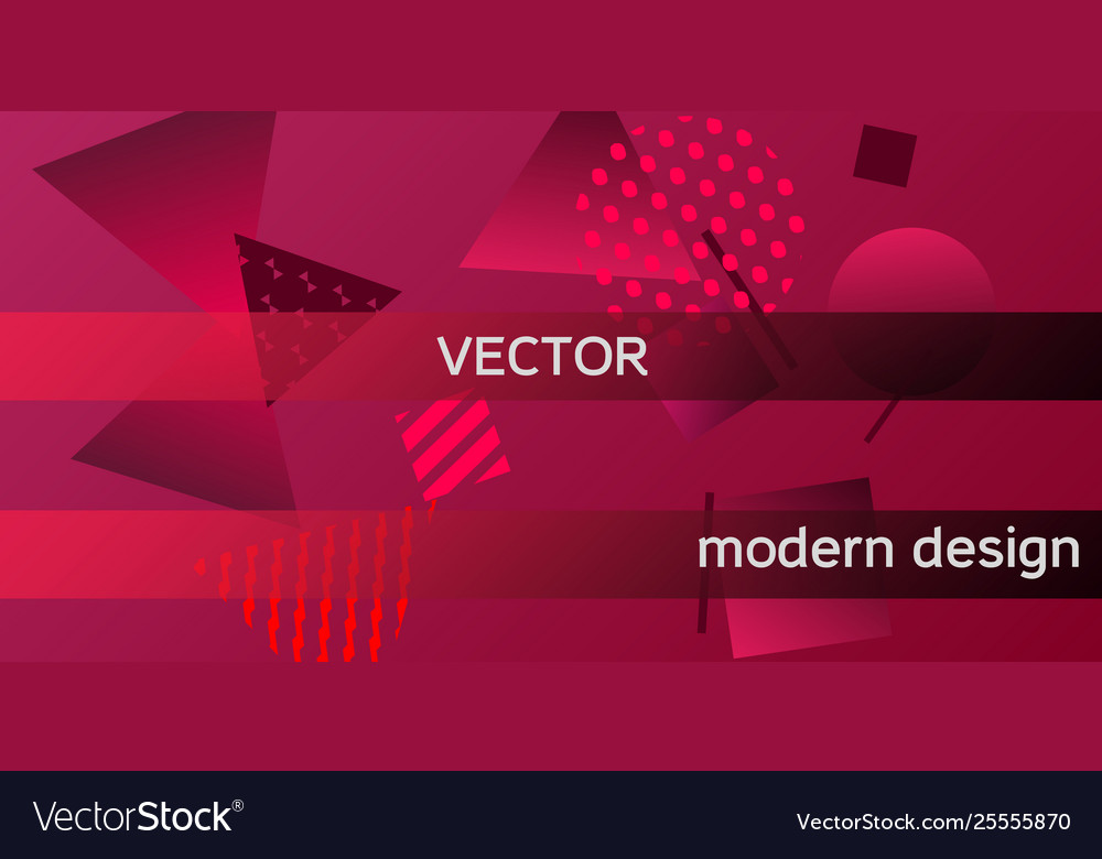 Geometric abstract background